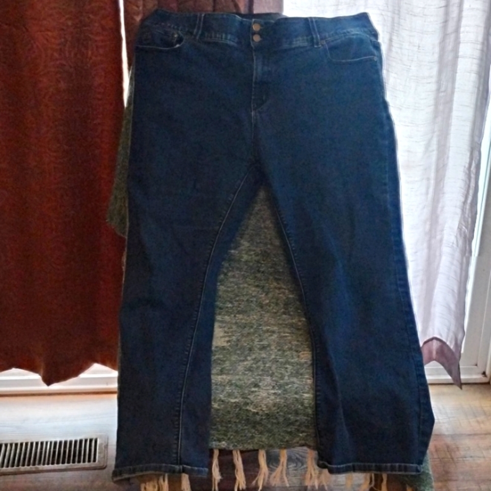Avenue size 22 jeans darker denim